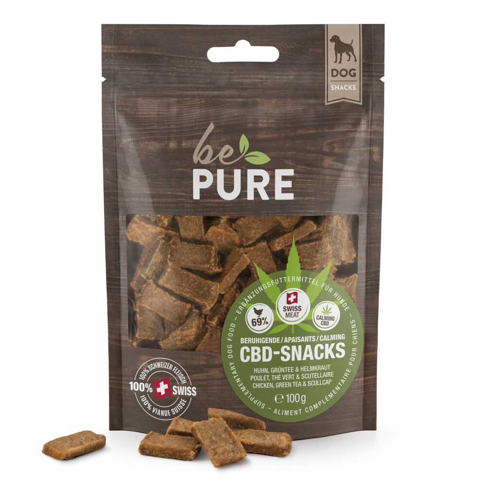bePure CBD-Snack Snack für Hunde
