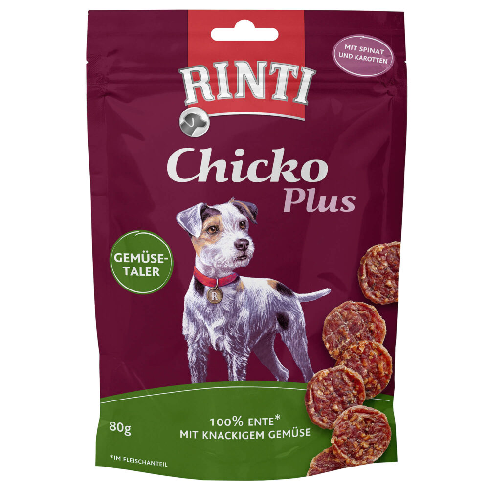 Rinti Chicko PLUS Gemüsetaler Snack für Hunde