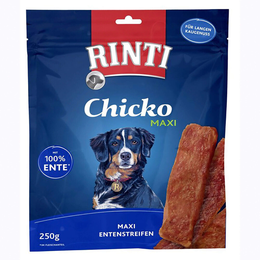 Rinti Chicko Maxi Ente Snack für Hunde