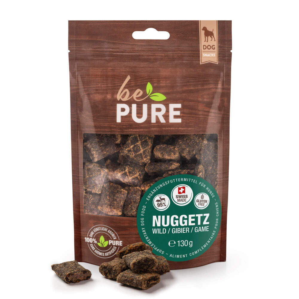 bePure Nuggetz Wild Snack für Hunde