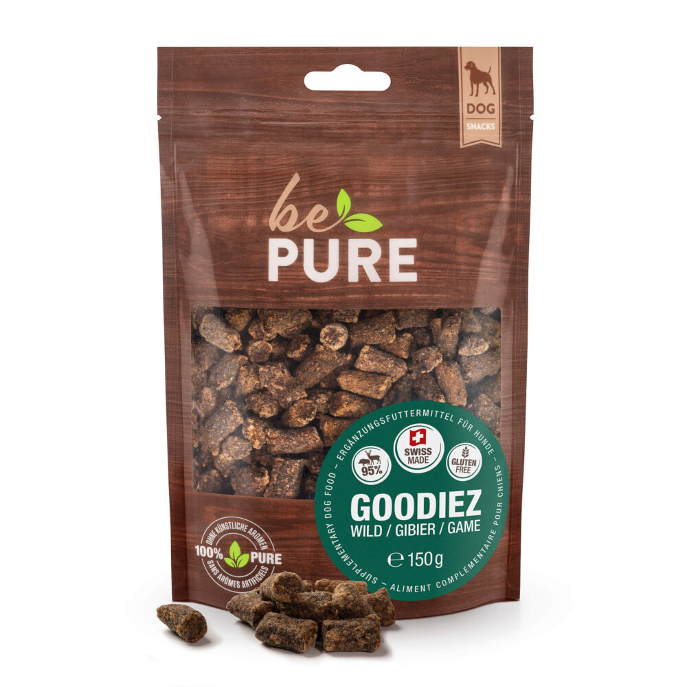 bePure Goodiez Wild Snack für Hunde