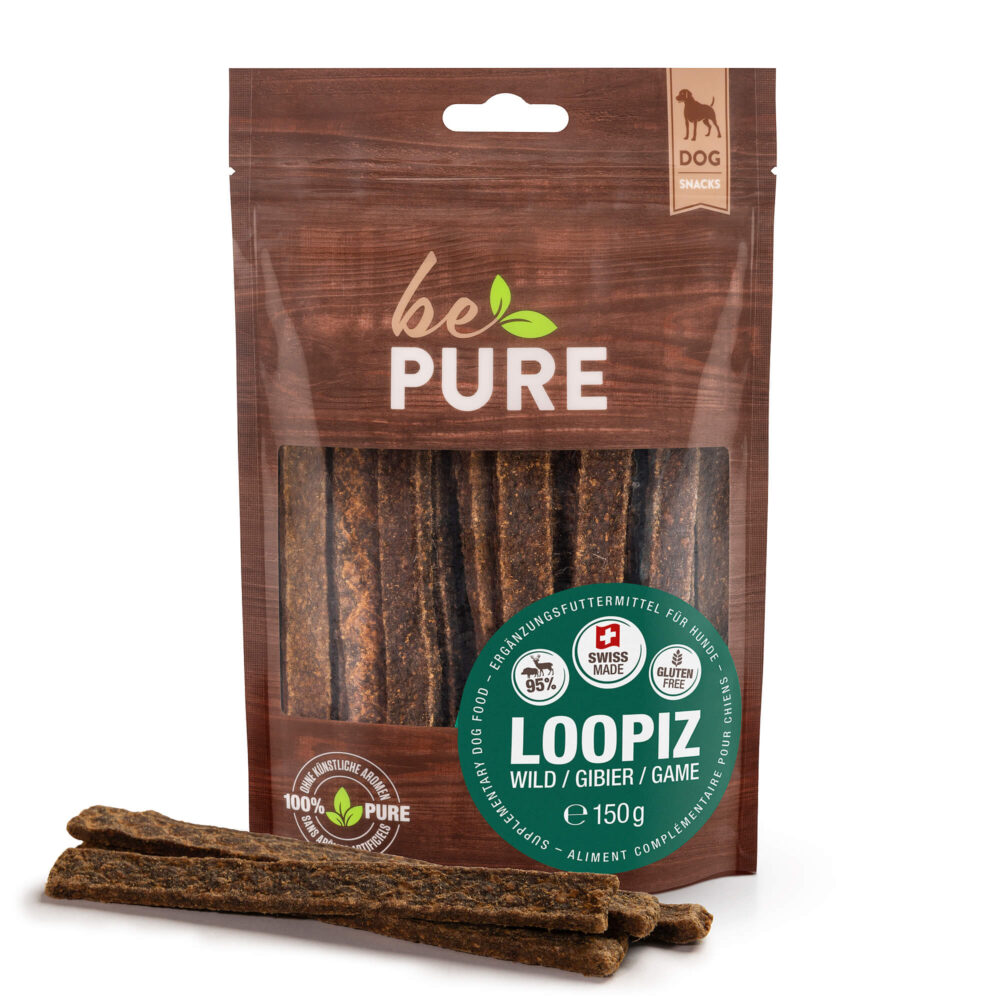bePure Loopiz Wild Snack für Hunde