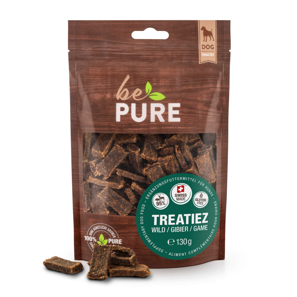 bePure Treatiez Wild Snack für Hunde