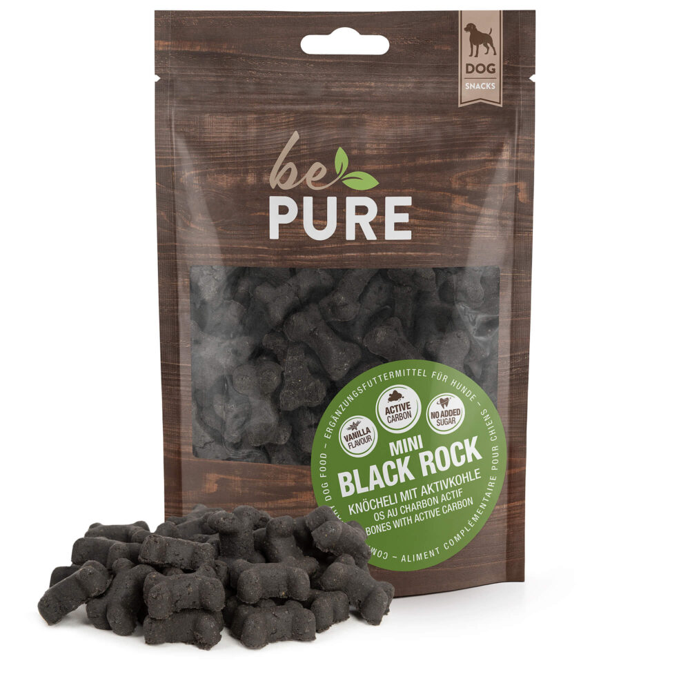 bePure Black Rock Biscuit für Hunde