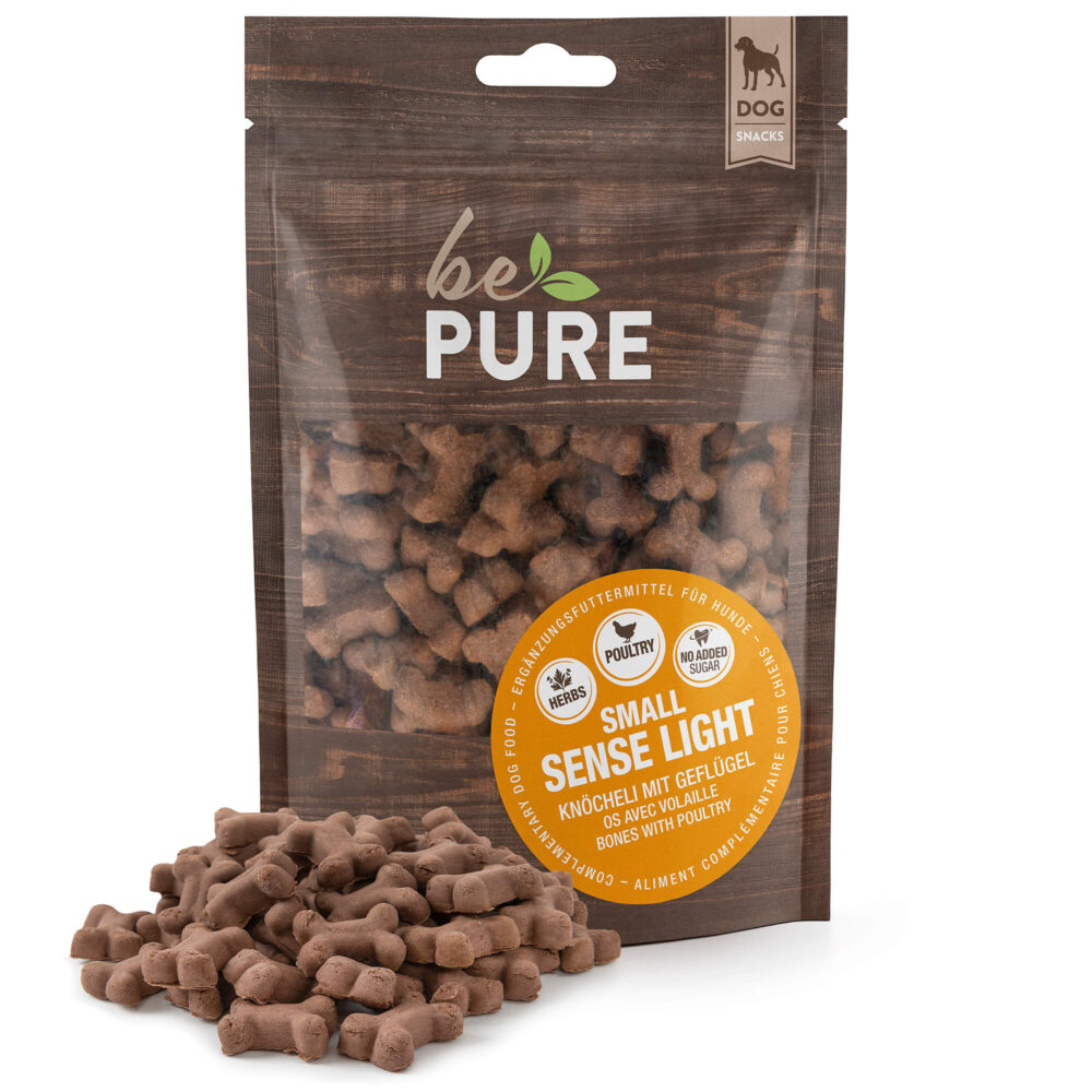 bePure Small Sense Light Biscuit für Hunde