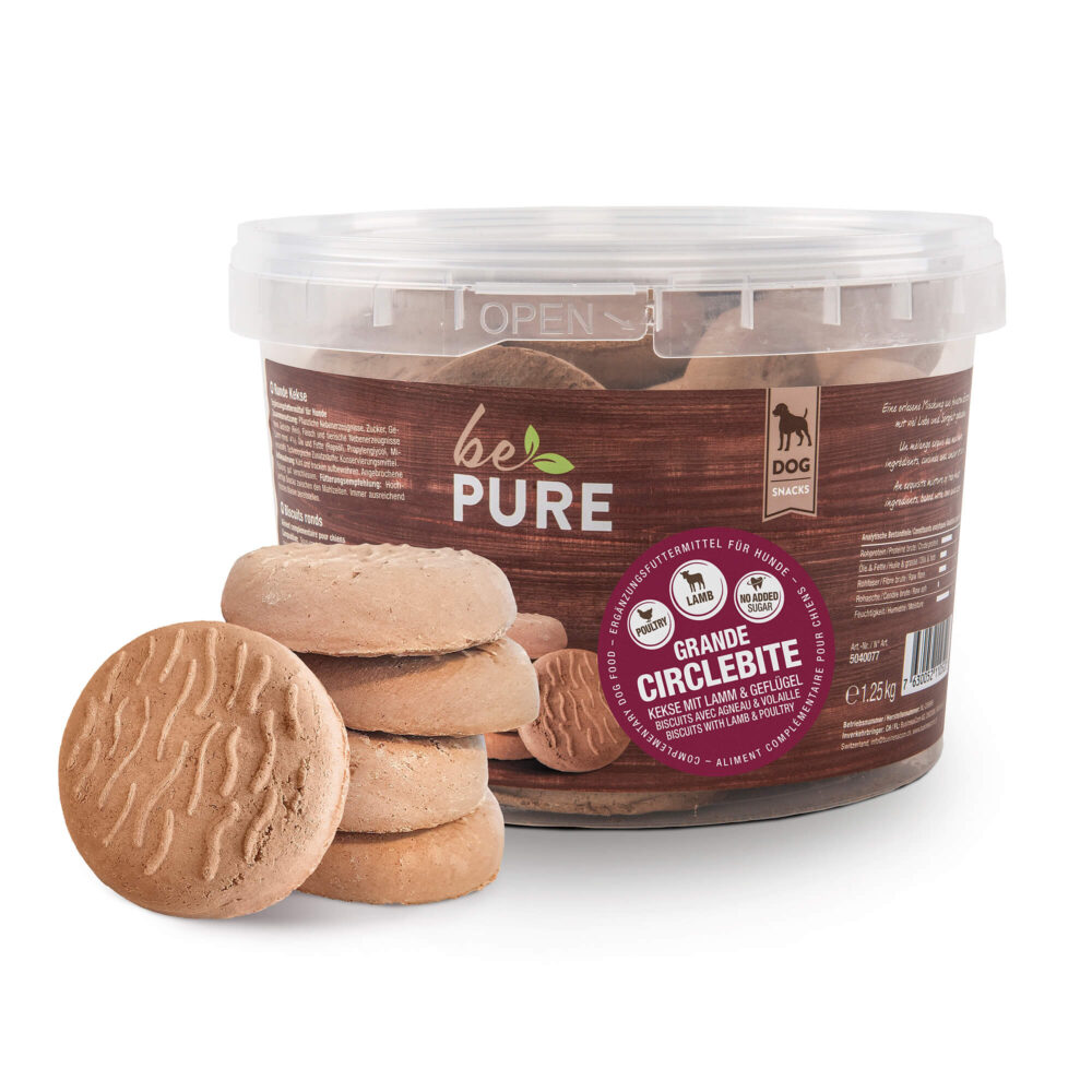 bePure Grande Circlebite Biscuit für Hunde