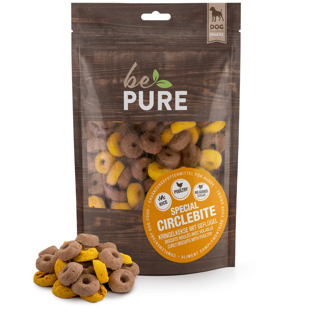 bePure Special Circlebite Geflügel Biscuit für Hunde