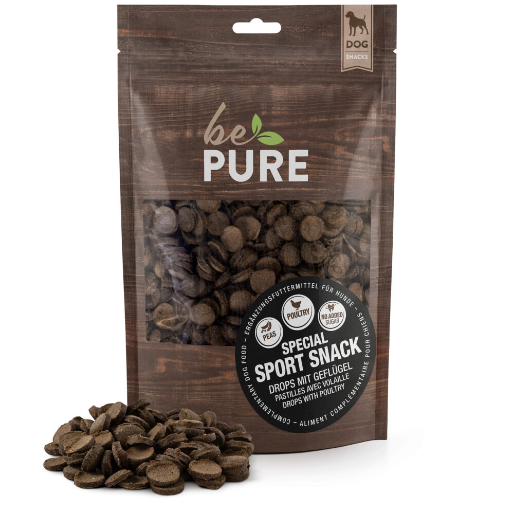 bePure Special Sport Snack Biscuit für Hunde