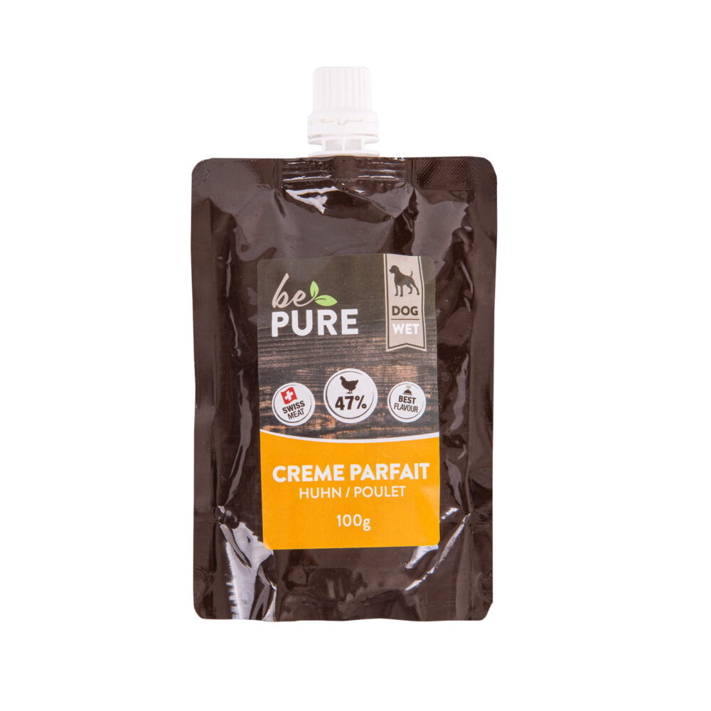 bePure Crème Parfait Huhn Snack für Hunde