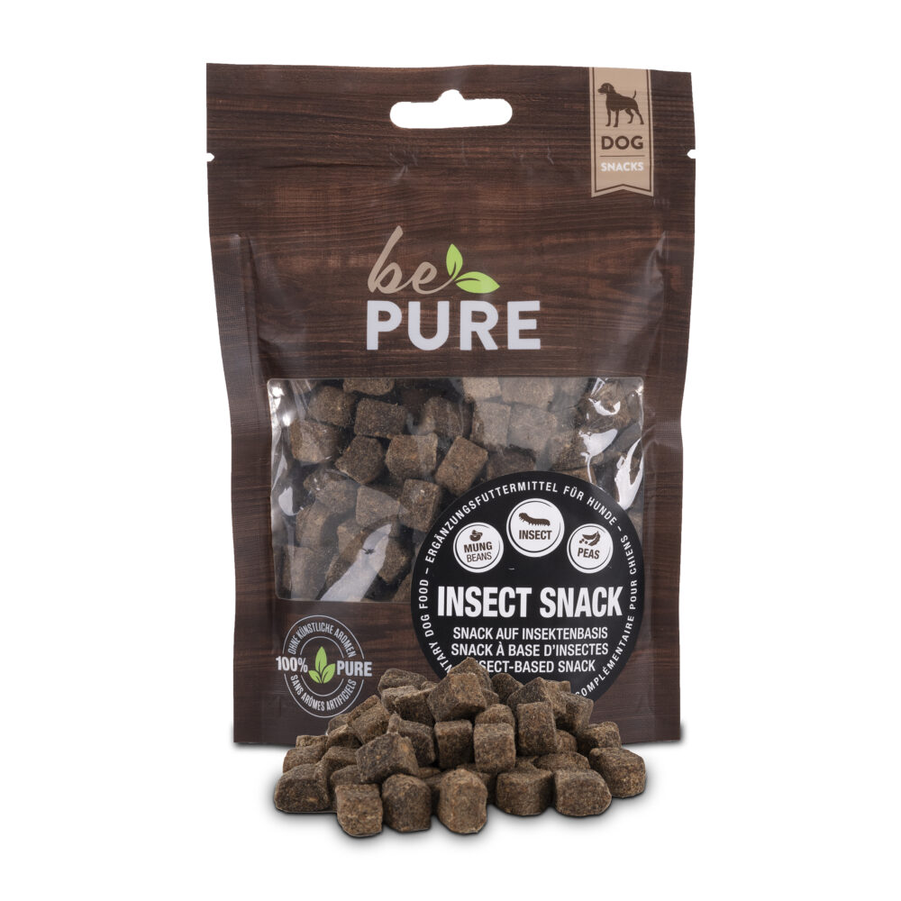 bePure Insect Snack Snack für Hunde