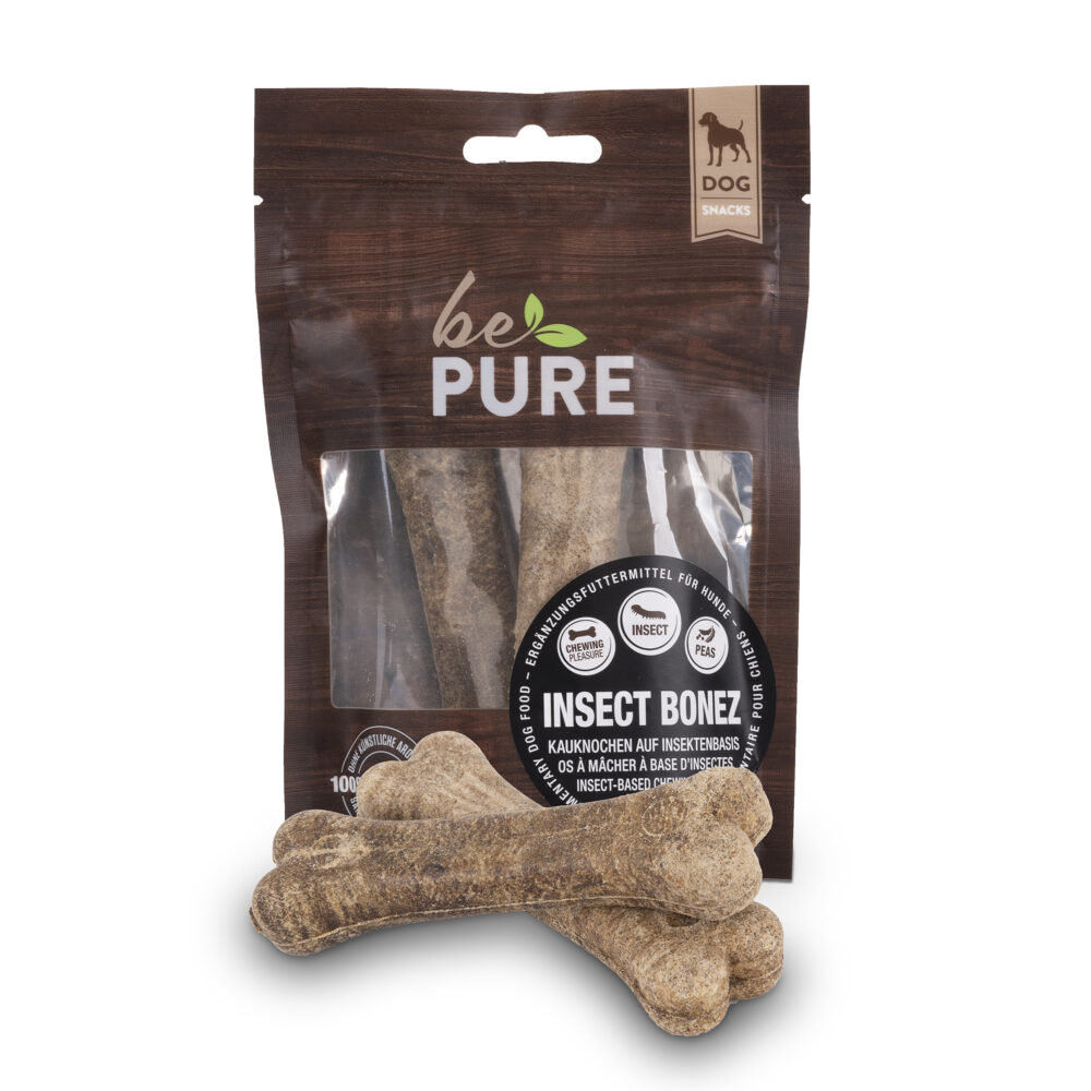 bePure Insect Bonez Kauartikel für Hunde