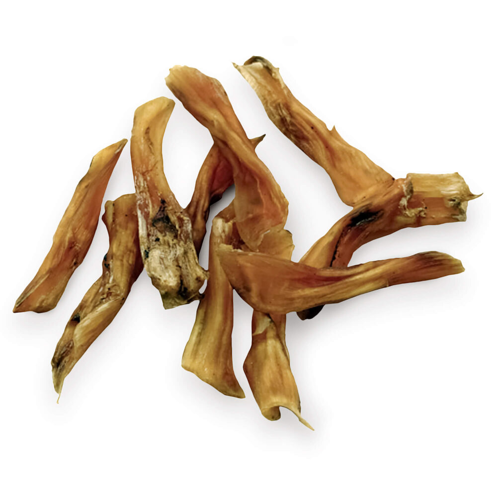 bePure Mini Flach-Fingersehnen Kauartikel für Hunde