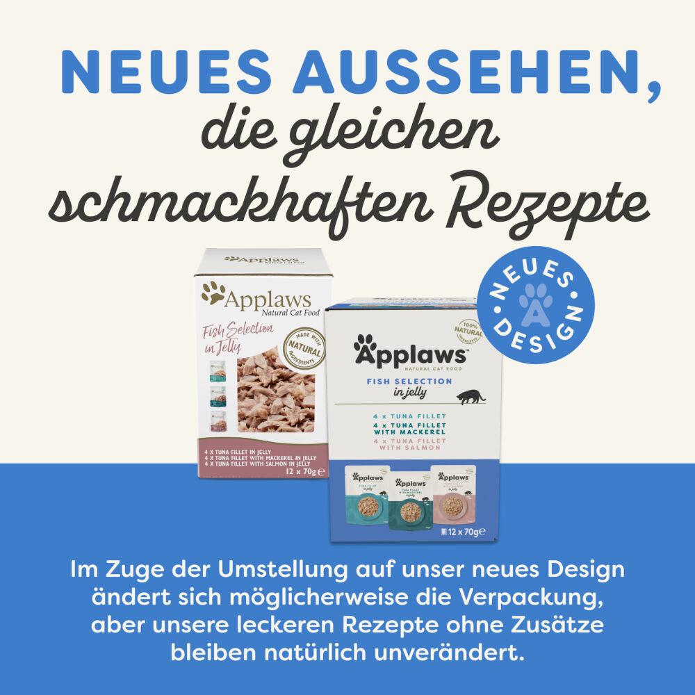 Applaws Multipack Fish Selection Jelly Nassfutter für Katzen