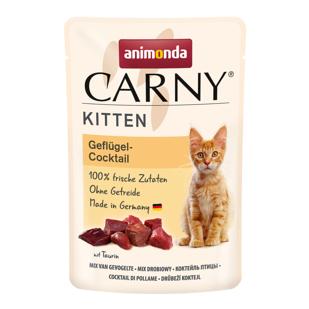 Carny Geflügelcocktail Nassfutter für Katzen