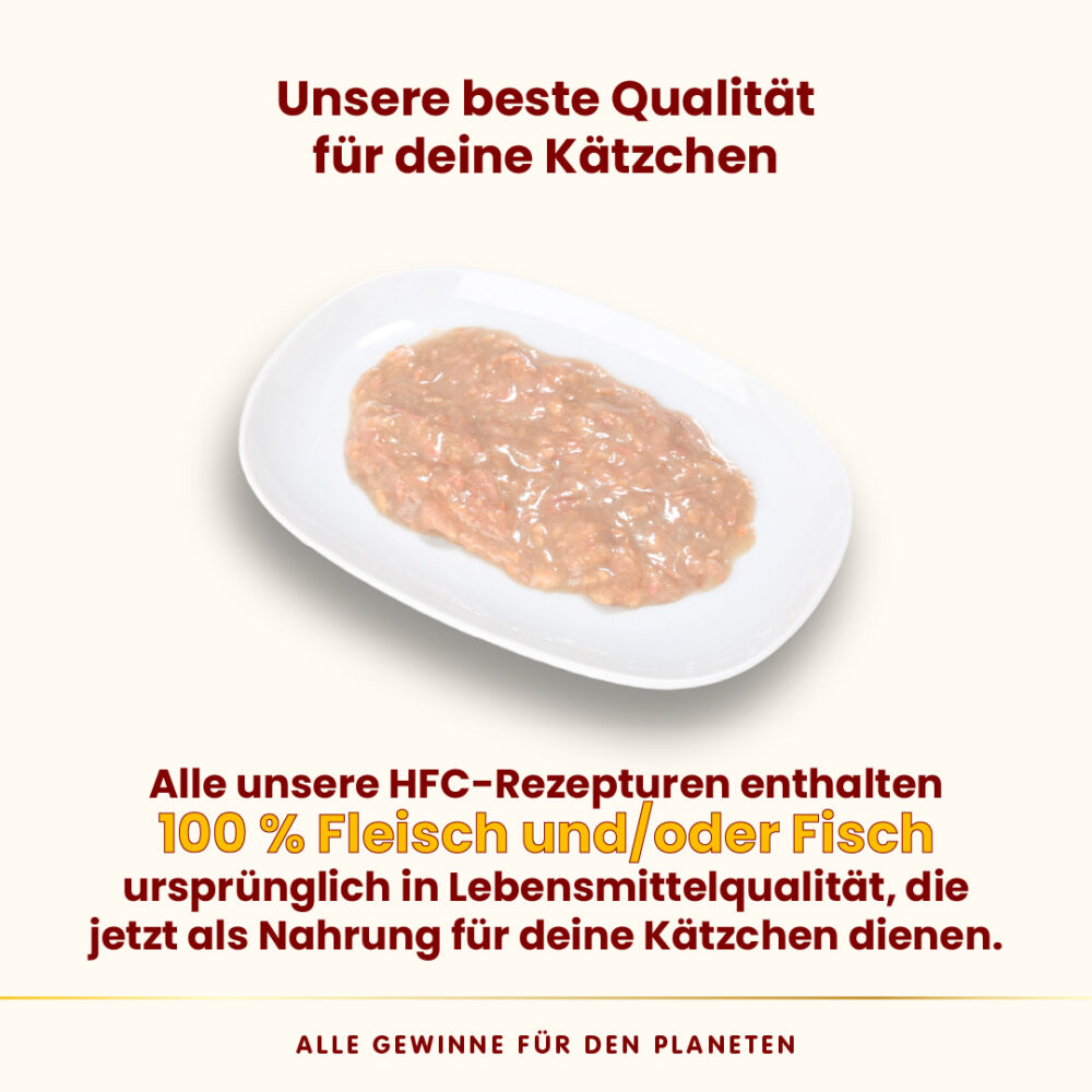 Almo Nature Complete Kitten Lachs und Thunfisch Nassfutter für Katzen