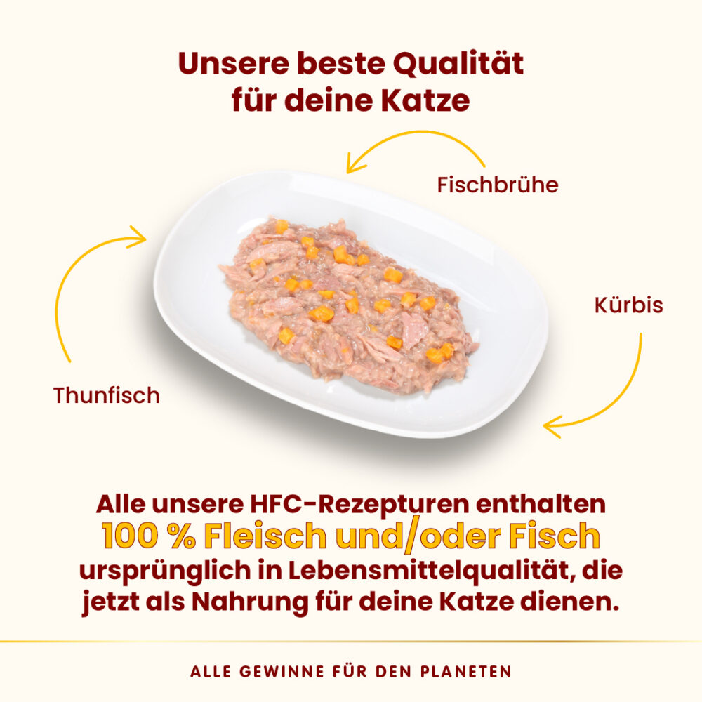 Almo Nature HFC Complete mit Thunfisch und Kürbis für Katzen