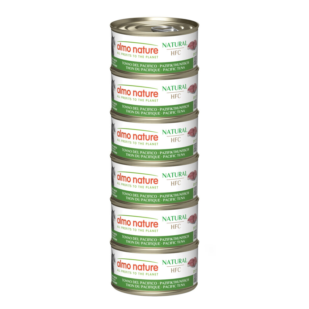 Almo Nature Multipack mit Pazifikthunfisch Nassfutter für Katzen