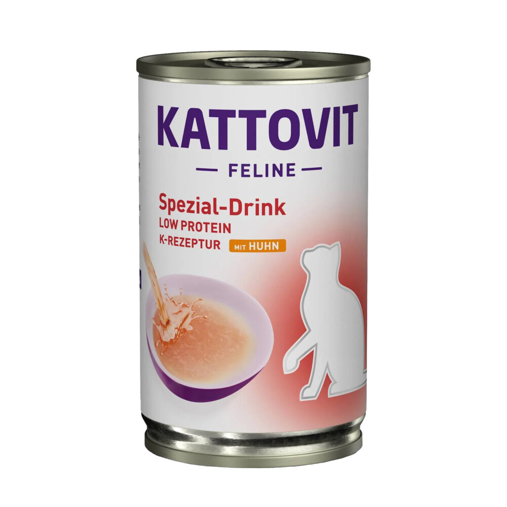 Kattovit Niere und Renal-Drink Nassfutter für Katzen