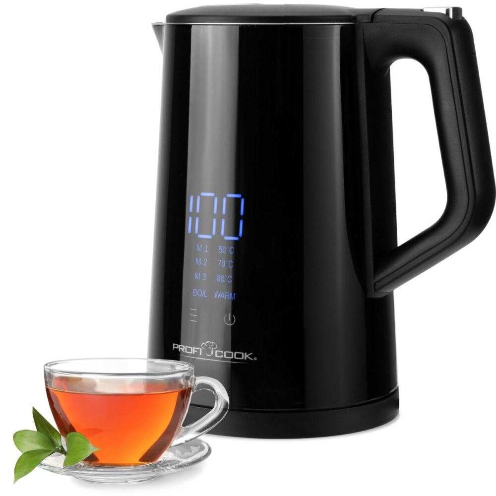 ProfiCook Wasserkocher PC-WKS 1243 schwarz