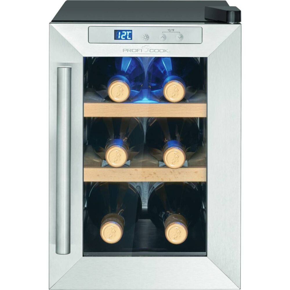 ProfiCook Glastürkühlschrank PC-WK 1230 schwarz