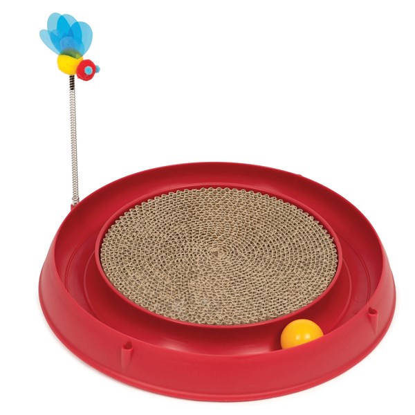 Catit Play Ball Circuit Scratching Pad Spielzeug für Katzen