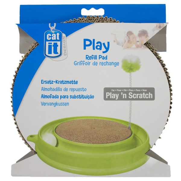 Catit Play n' Scratch Replacement Pad Kratzspielzeug für Katzen