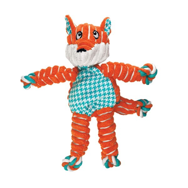 KONG Floppy Knots Fox Kuscheltier für Hunde