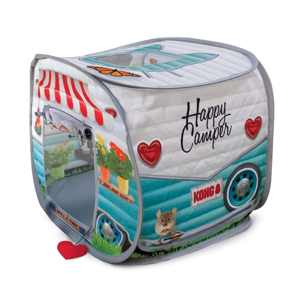 KONG Play Spaces Camper Spieltunnel für Katzen