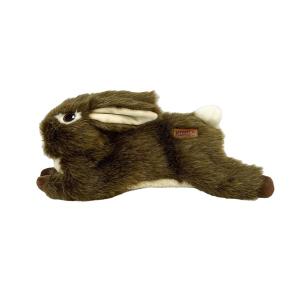KONG Wild Low Stuff Kanninchen Kuscheltier für Hunde