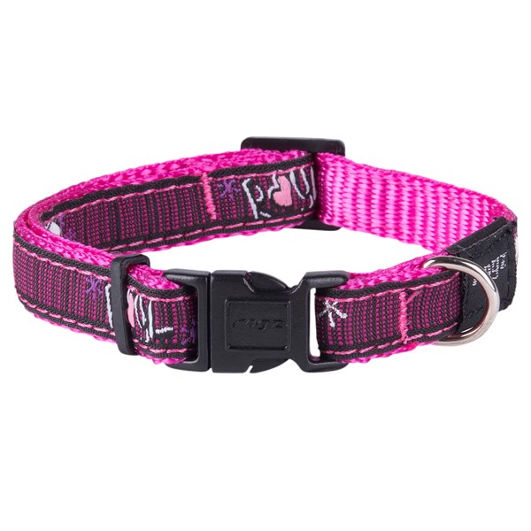 rogz Fancy Dress Rose Love Halsband für Hunde