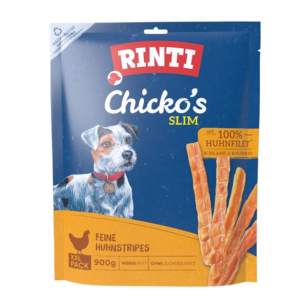 Rinti Chicko's Slim Huhn XXL Snack für Hunde