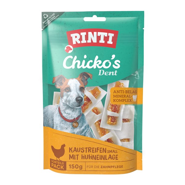 Rinti Chicko Dent Huhn Snack für Hunde