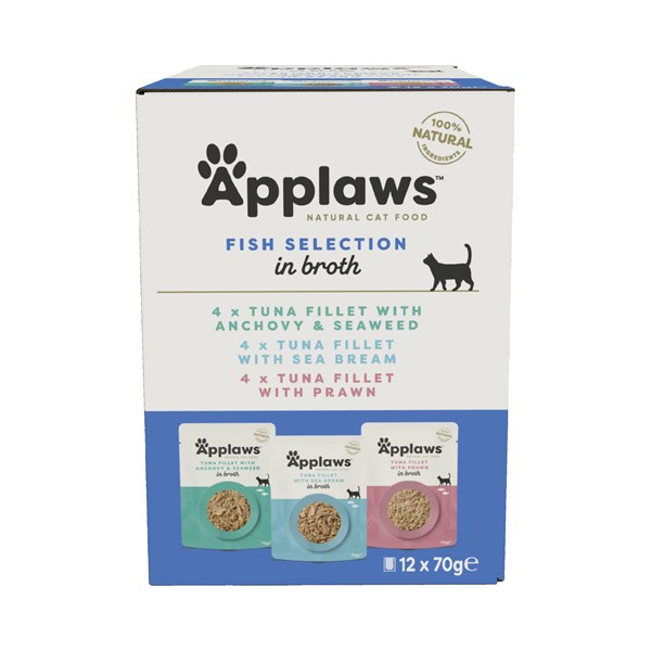 Applaws Multipack Fish Selection Nassfutter für Katzen