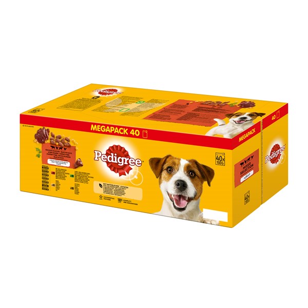 Pedigree Gemischte Selektion in Gelee Nassfutter für Hunde