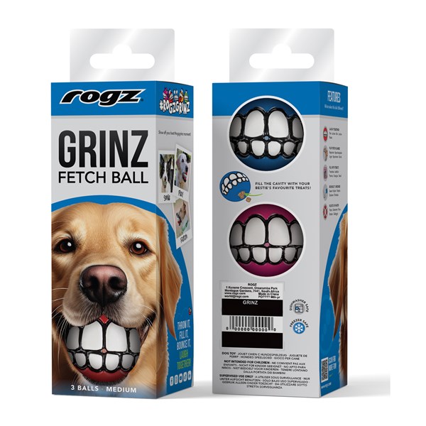 rogz Grinz Multipack Spielzeug für Hunde