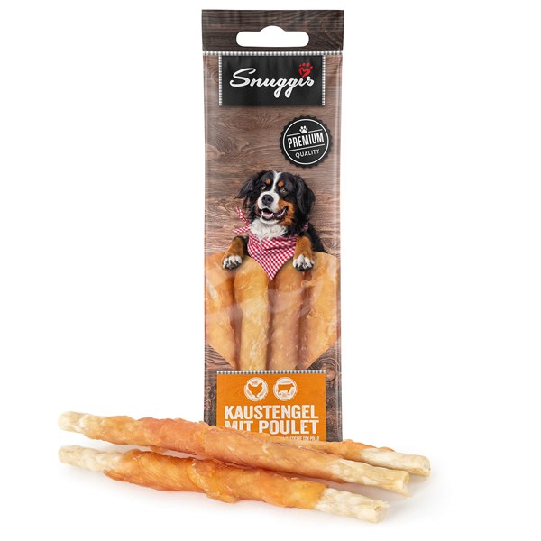Snuggis Kaustengel mit Poulet Kauartikel für Hunde