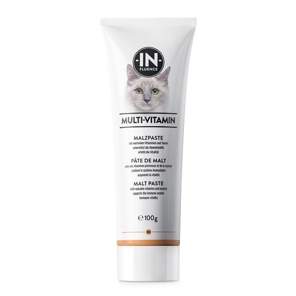 In-Fluence Multi-Vitamin Malzpaste Nahrungsergänzung für Katzen