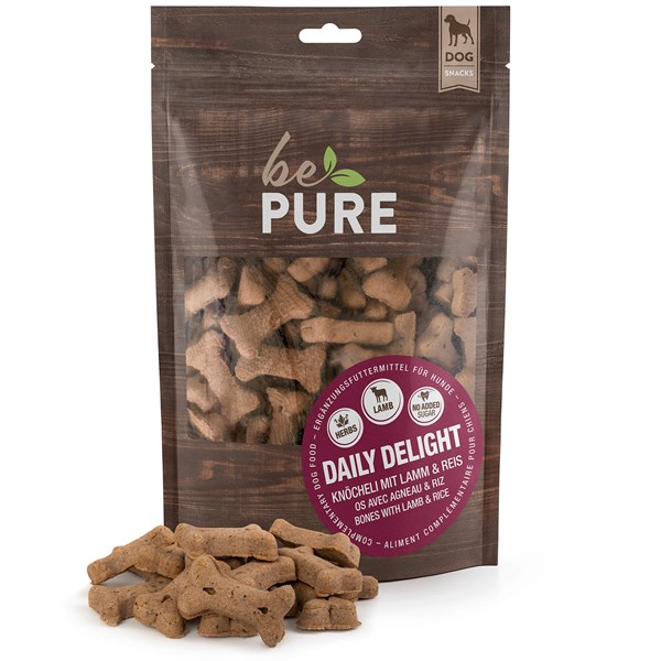 bePure Daily Delight Lamm Biscuit für Hunde