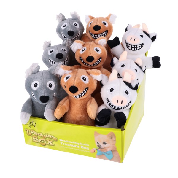 All for Paws Display Woodland Big Smile Kuscheltier für Hunde