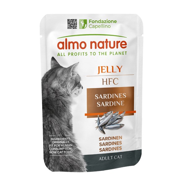 Almo Nature HFC Jelly Sardinen Nassfutter für Katzen