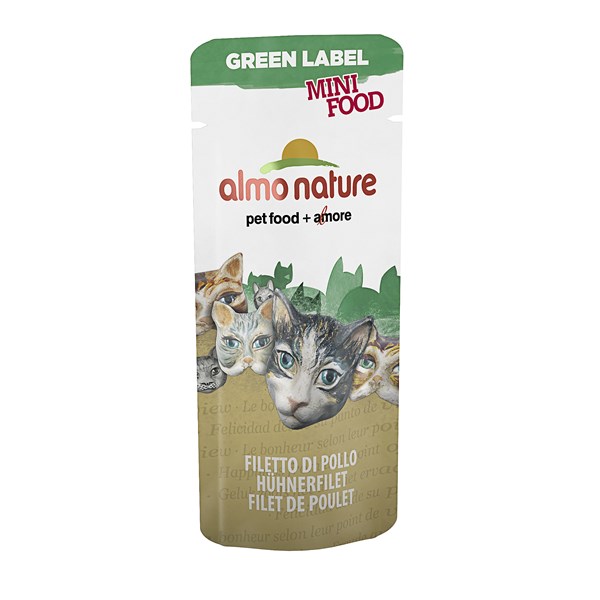 Almo Nature HFC Mini Food Cat Hühnerfilet Snack für Katzen