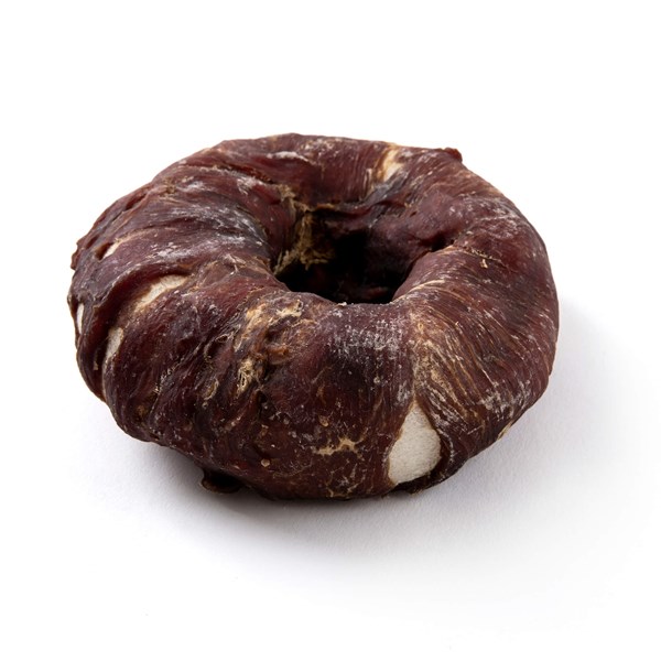 bePure Donut Ente Kauartikel für Hunde