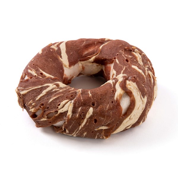 bePure Donut Rind Kauartikel für Hunde