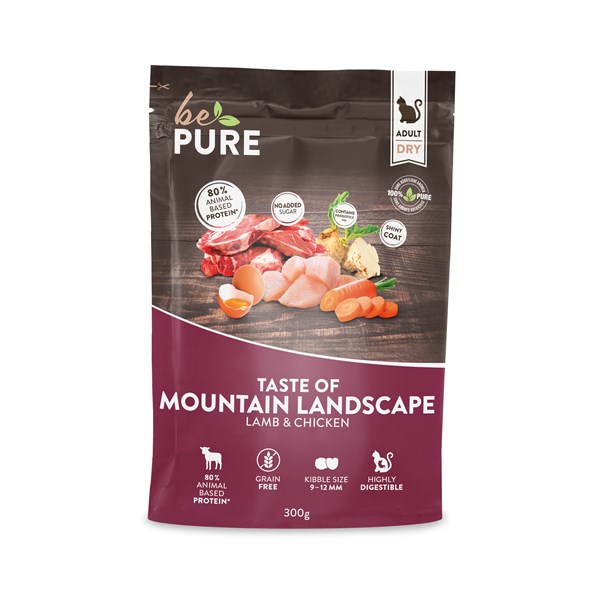 bePure Taste of Mountain Landscape Trockenfutter für Katzen