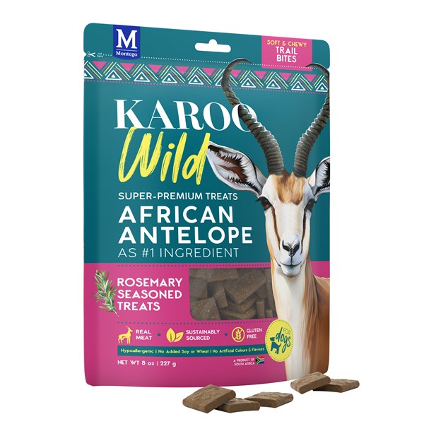 Karoo Wild Rosemary Trail Bites Antilope Snack für Hunde