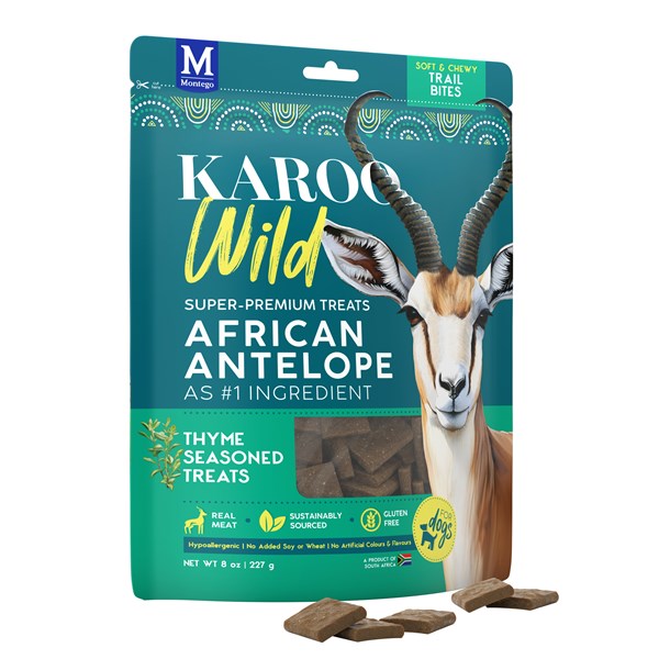 Karoo Wild Thyme Trail Bites Antilope Snack für Hunde
