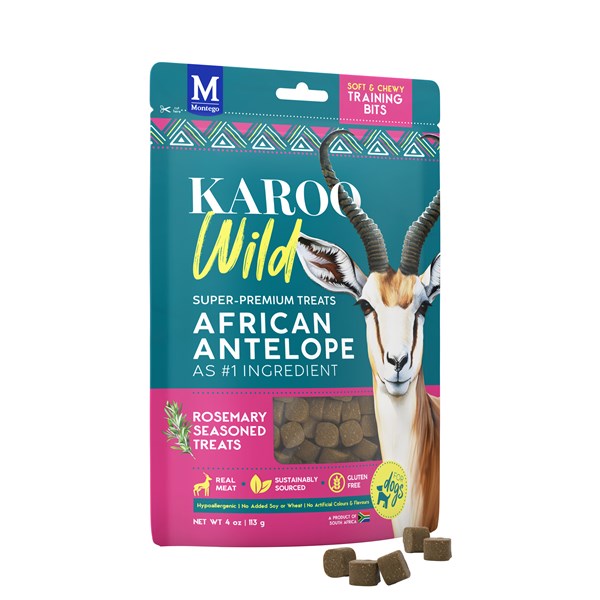 Karoo Wild Rosemary Training Bits Antilope Snack für Hunde