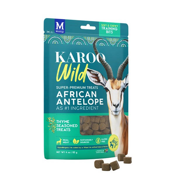 Karoo Wild Thyme Training Bits Antilope Snack für Hunde