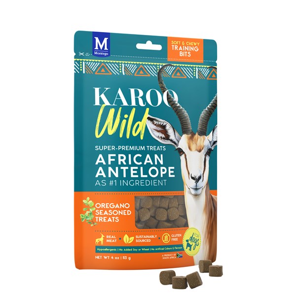 Karoo Wild Oregano Training Bits Antilope Snack für Hunde