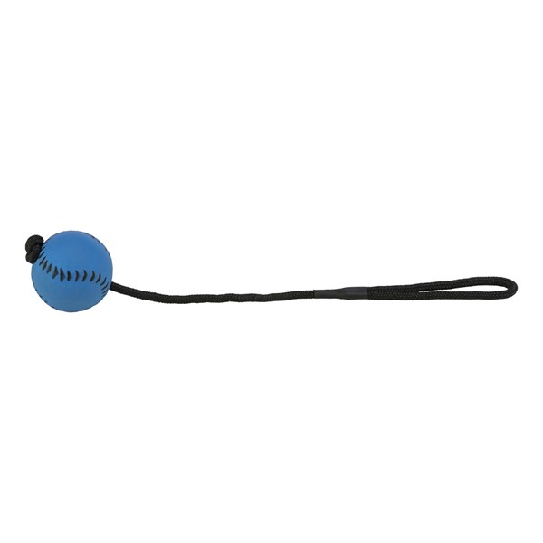 Freezack Rubberball with rope Spielzeug für Hunde